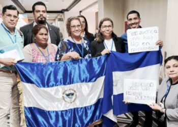 Nicaragüenses alzaron su voz en la Cumbre