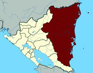 Nicaragua dividida en dos países. Hubo incorporación, falta integración